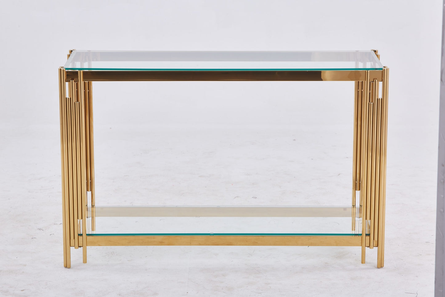 CONSOLE FLUTE GOLD TRANSPARENT