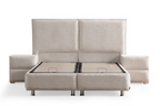 Lit Coffre MAYA BLANC CASSE - Chenille