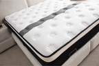 Lit Coffre MAYA BLANC CASSE - Chenille