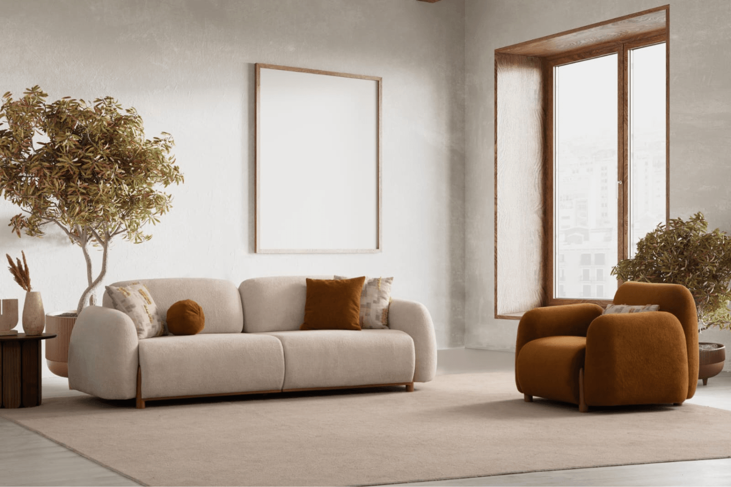 Ensemble Canapés SOFIA 3+3+1