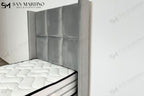 Lit Coffre Enfant RIO GRIS - Velours
