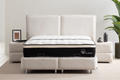 Lit Coffre MAYA BLANC CASSE - Chenille