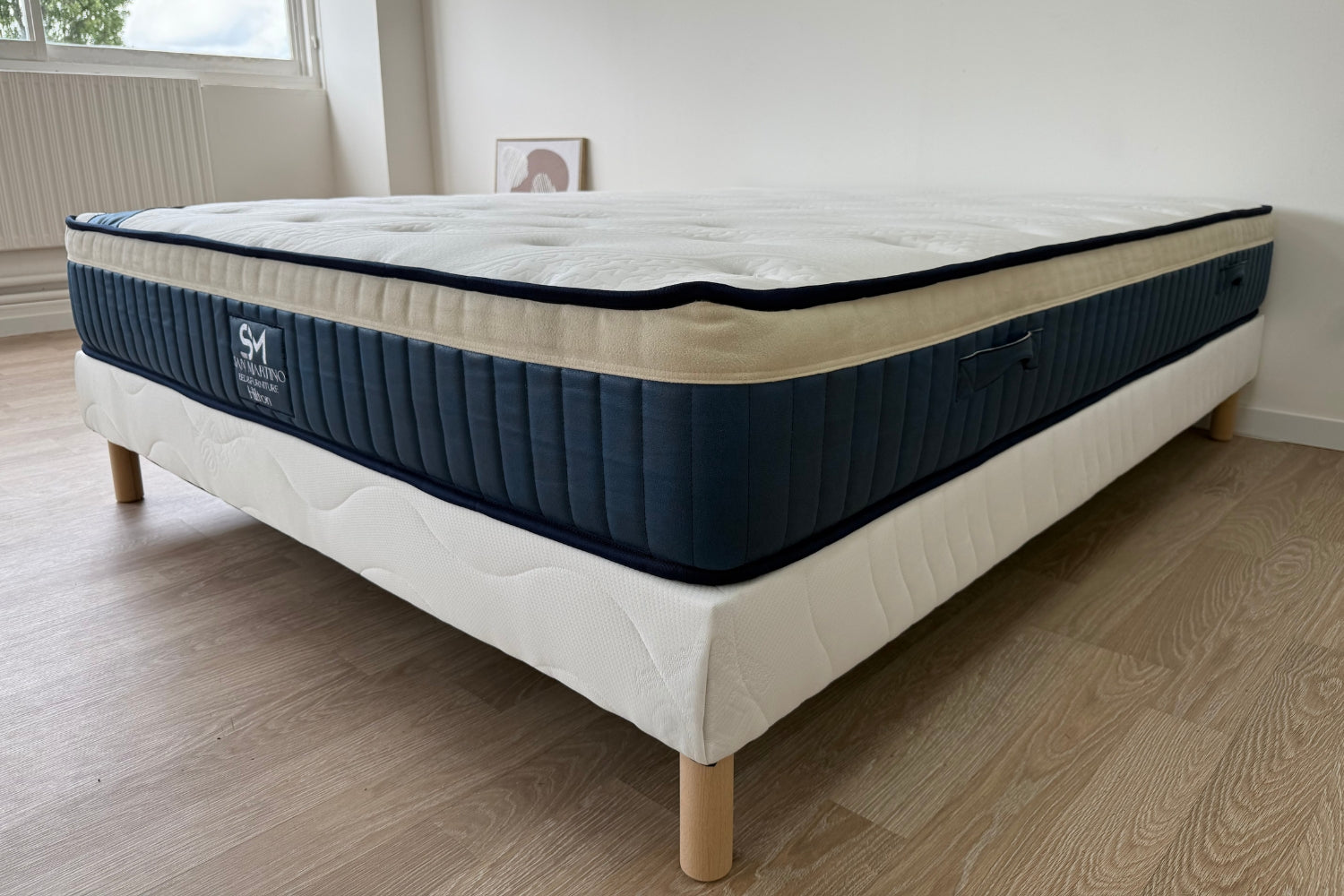 Matelas HILTON Mousse : 140x190 – 160x200 – 180x200 - Épaisseur 25 cm
