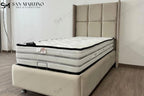 Lit Coffre Enfant RIO BEIGE - Velours