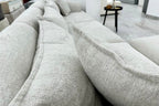 Canapé Mila Modulable Chenille Blanc cassé