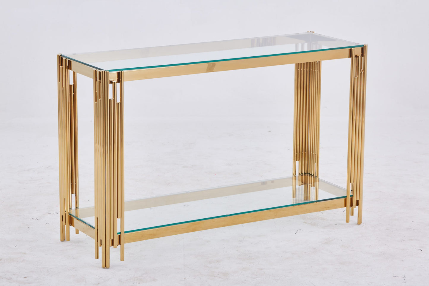 CONSOLE FLUTE GOLD TRANSPARENT