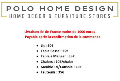 chaise LUXURY GOLD MOKA