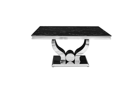 TABLA A MANGER TROPHE MARBRE ARGENTEE